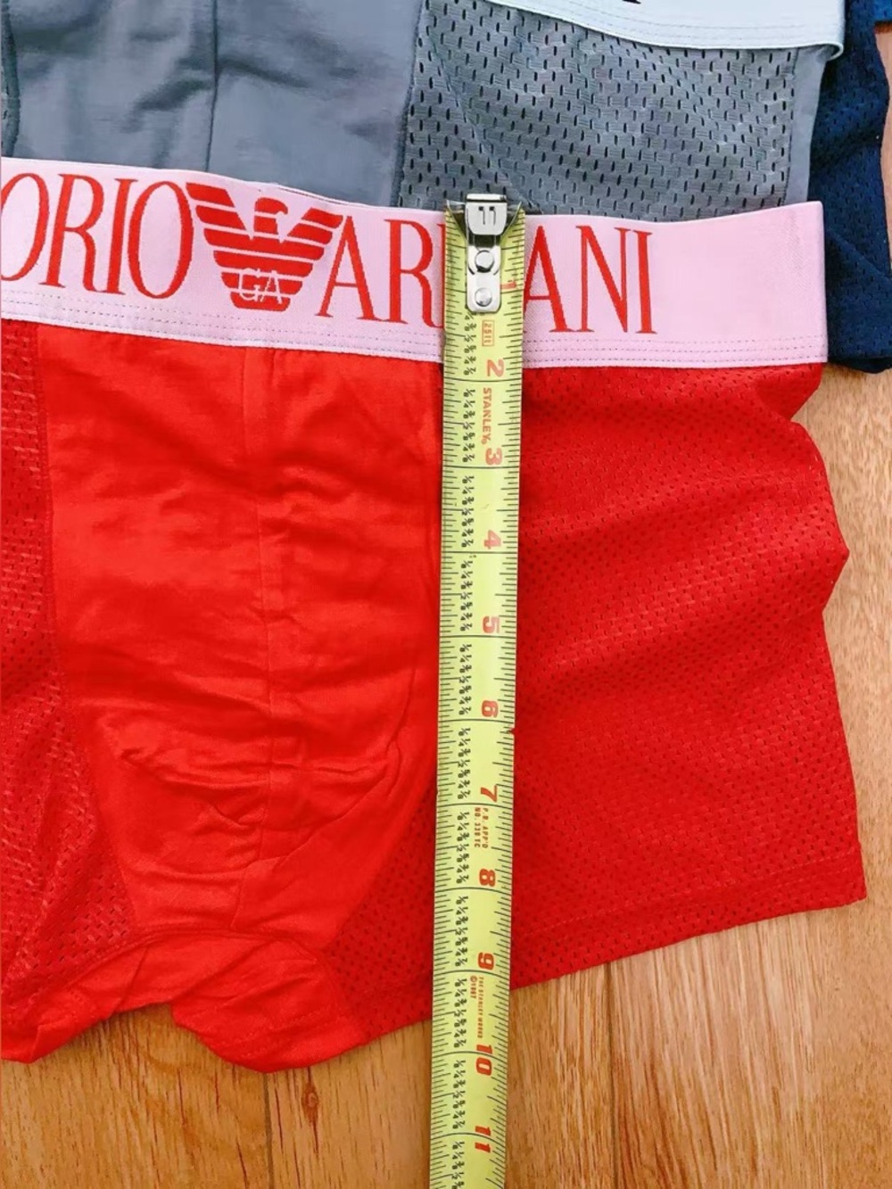 Emporio Armani 3 PC Multicolored Modal Boxer Brief Mesh Men’s Soft Underwear XL - Picture 9 of 10